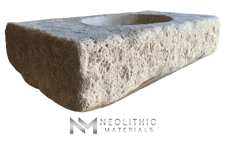 Antique Limestone Sink - Image 3